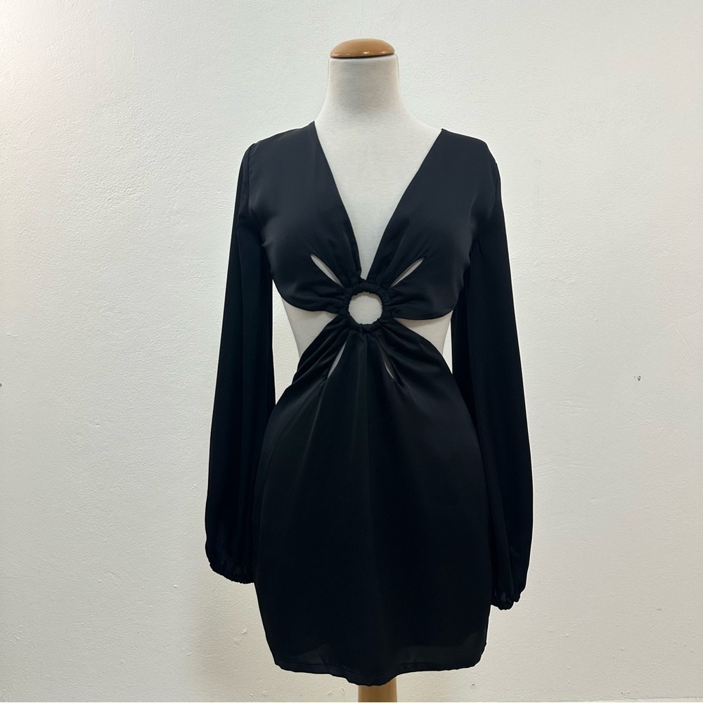 NEW SABO Skirt Cutout Dress in Black